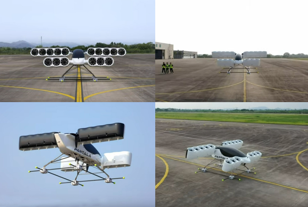 Pantuo Aviation half-scale eVTOL Demonstrator T1 Pantuo Aviation half-scale eVTOL Demonstrator T1